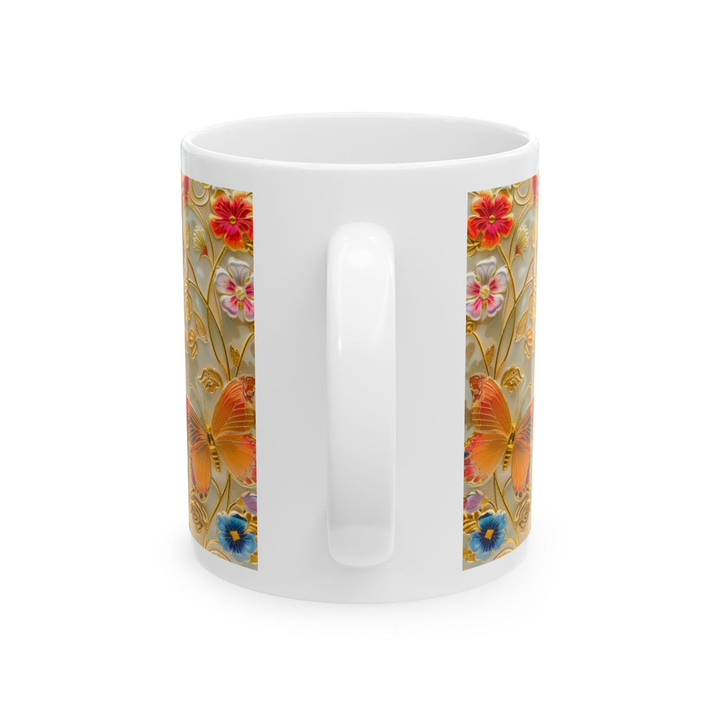 Colorful Butterflies Ceramic Mug