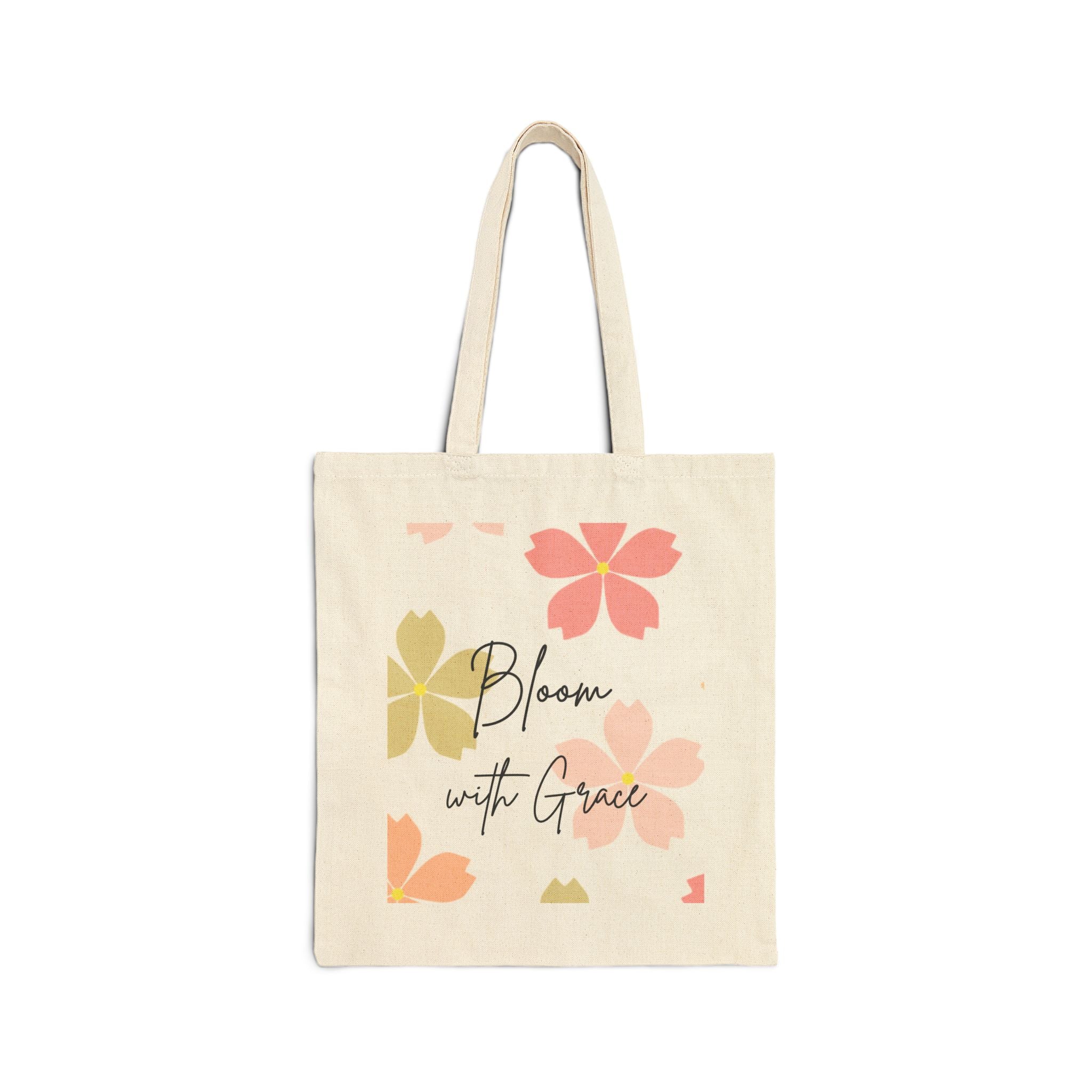 Bloom with Grace Tote Bag